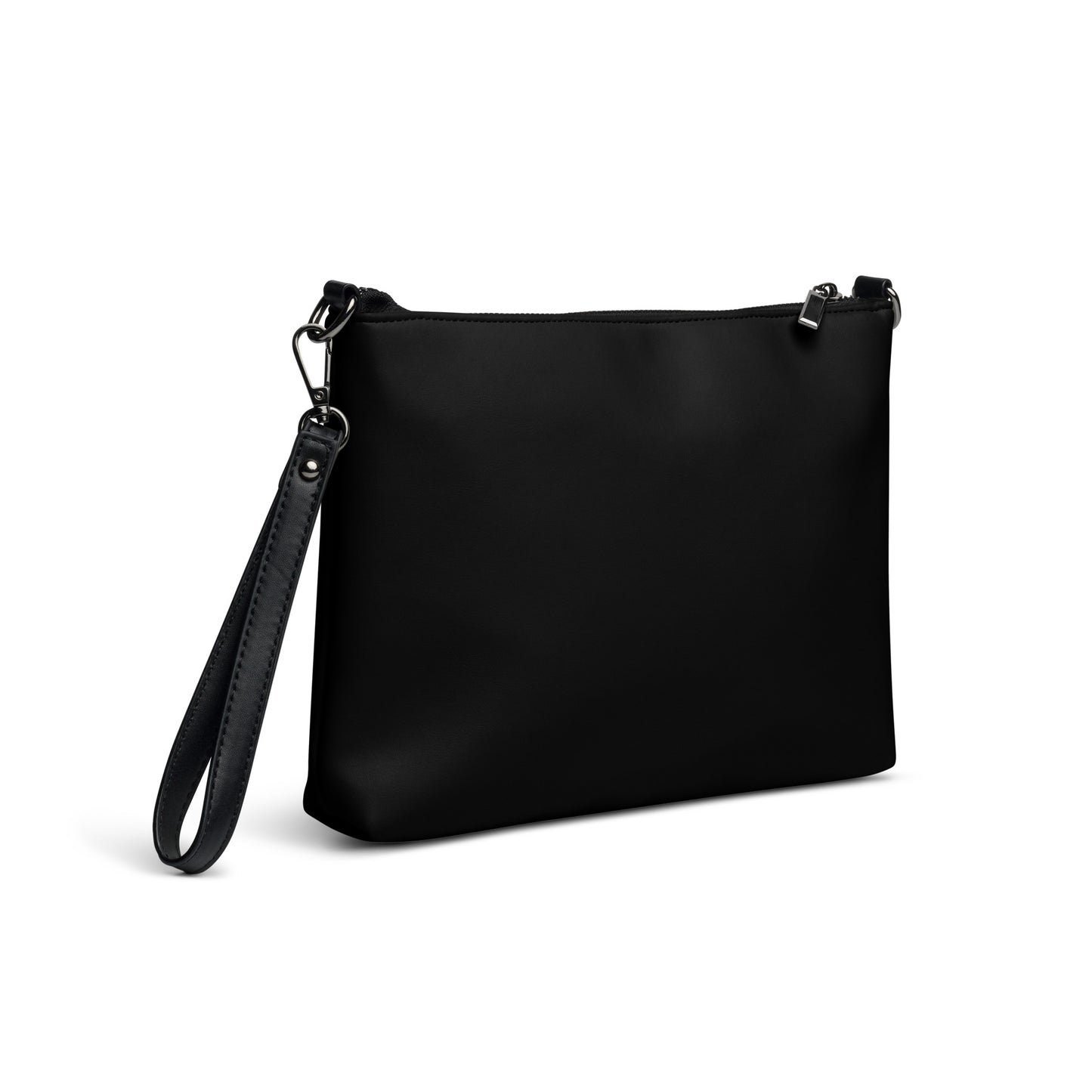 SF Crossbody - Leather Wristlet Bag